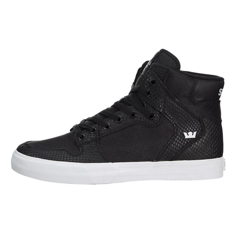 Zapatillas Altas Supra Argentina Hombre - VAIDER Negras (LCVNB-5162)